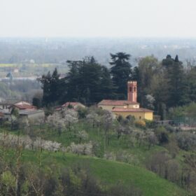 Panorama con chiesa di Villa